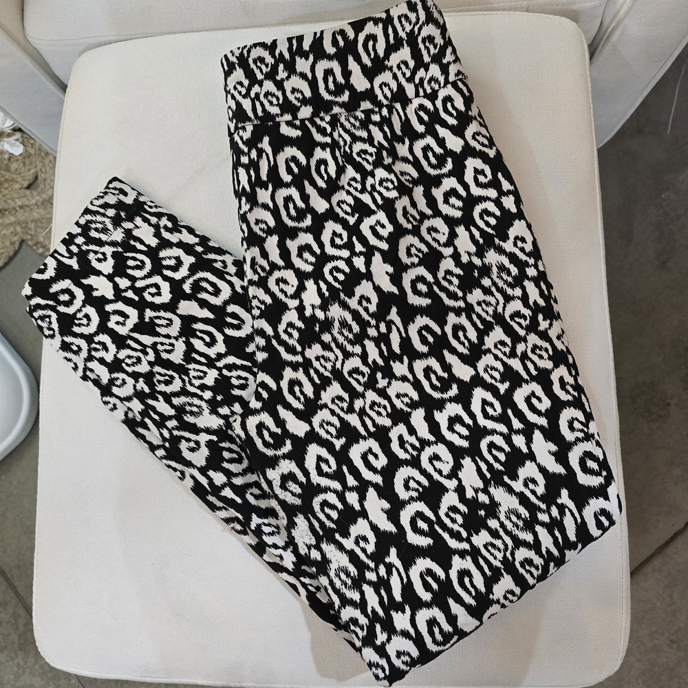 INC International Concepts Monochrome Animal Print Pants